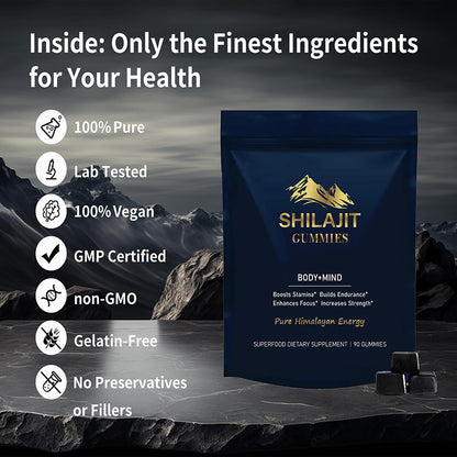 PURE SHILAJIT GUMMIES